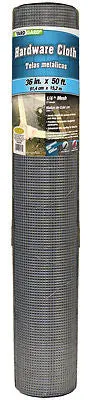 Mat 308238B 36" X 50' Ft 1/4" Mesh , 23 Gauge Galvanized Hardware Cloth Fencing 1
