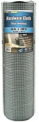 Mat 308243B 36" X 100' Ft 1/2" Mesh , 19 Gauge Galvanized Hardware Cloth Fencing 1