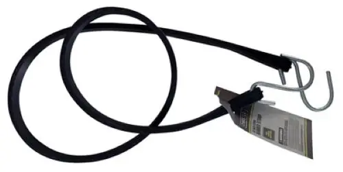 Max Mm57 45" Black Epdm Rubber Tarp Bungee Cord Strap - Quantity Of 5 1