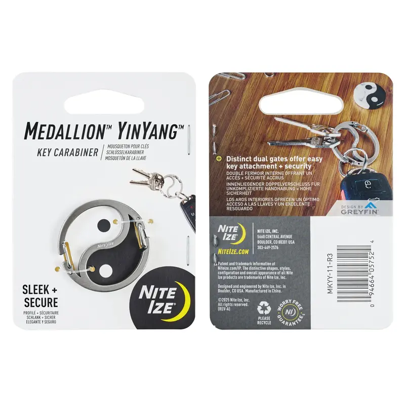 Medallion™ Yinyang™ Key Carabiner 1
