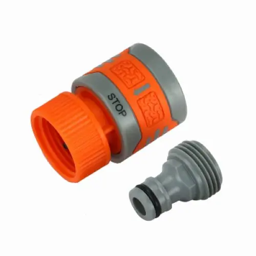 Melnor 12Mqcgtdi Poly Garden Hose Quick Connect Connector Set - Quantity Of 5 1