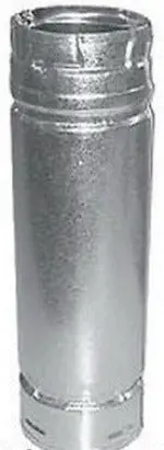 M&G Duravent 3Pvl-36R 3" X 36" Pellet Stove Double Wall Chimney Twist Lock Vent Pipe - Quantity Of 1 1