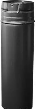 M&G Duravent 6Dbk-24 6" X 24" Painted Black Single Wall Chimney Stove Pipe 1
