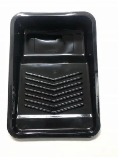 Midstate Plastics 200812 9.5" Black Deep-Well Paint Tray Liner For Metal Paint Trays - Quantity Of 25 1