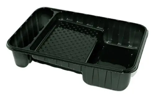 Midstate Plastics 201946 Black 7" Paint Tray Liner - Quantity Of 24 1