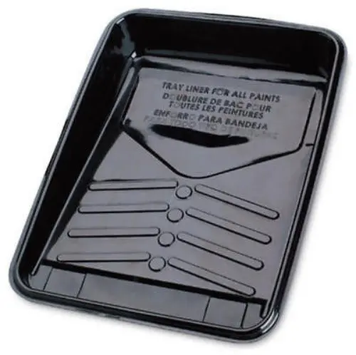Midstate Plastics 202146 Black Shallow Paint Tray Liner For Metal Paint Trays - Quantity Of 50 1