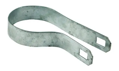 Midwest Air 328521C 1-5/8" Inch Galvanized Chain Link Fence Tension Band Fitting - Quantity Of 25 1