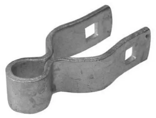Midwest Air 328532C 1-3/8" X 5/8" Galvanized Chain Link Fence Gate Frame Hinge - Quantity Of 20 1