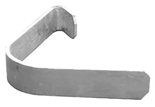 Midwest Air 328633C 1-3/8" Inch Galvanized Chain Link Fence Gate Clip Fitting - Quantity Of 25 1