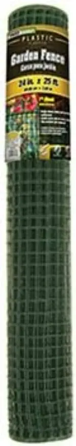 Midwest Air 889251A 2' X 25' Green Plastic / Pvc Garden Fence - Quantity Of 6 1