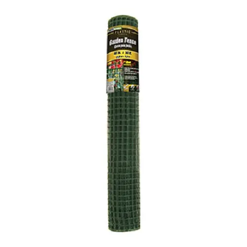 Midwest Air 889252A 4' X 50' Green Plastic Garden Fence - Quantity Of 2 1
