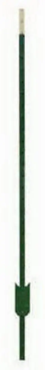 Midwest Air Tech 901174Ab  5' Green Steel Studded Tee "T" Fence Posts - Quantity Of 5 1