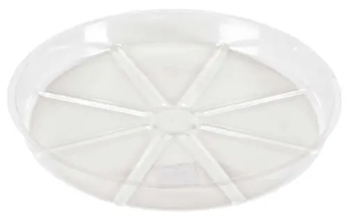 Midwest Air Vs10 10" Clear Vinyl Plant / Planter Saucers - Quantity Of 150 1