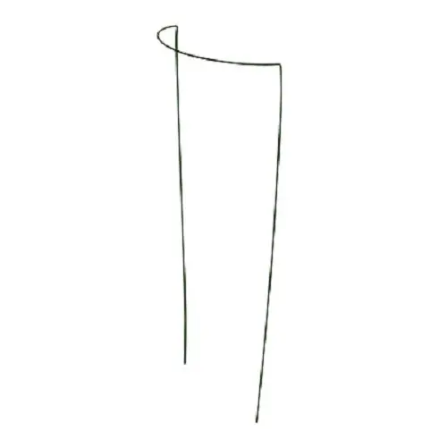 Midwest Pp1234gt 12" X 34" Green Half Round Metal Peony / Plant Support Hoops - Quantity Of 12 1