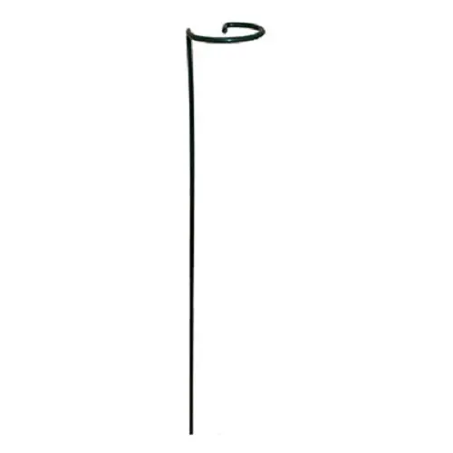 Midwest Pp24gt 24" X 2" Green Single Loop Metal Plant Supports - Quantity Of 72 1