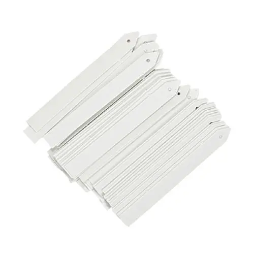 Midwest T021gt 30-Pack 8" Inch White Plastic Plant Label Markers - Quantity Of 12 1