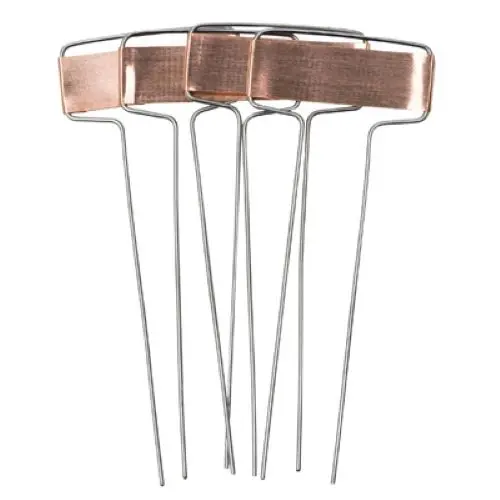 Midwest T026gt 4-Pack Of 6" Inch Copper Plant Marker Labels - Quantity Of 2 1