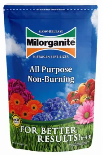 Milorganite 5205 5 Lb Bag Of All-Purpose Slow-Release Nitrogen Fertilizer 6-4-0 1