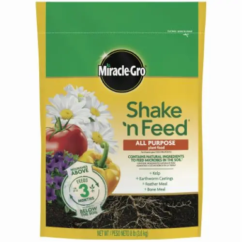 Miracle Gro 3002010 8 Lb Bag Of Shake N Feed All Purpose Plant Food - Quantity Of 3 1