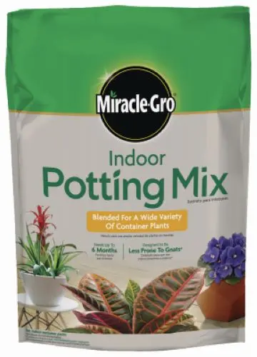 Miracle-Gro 72776430 6-Quart Bag Of Indoor Potting Mix 1