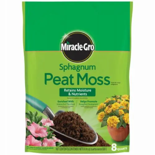 Miracle-Gro 85278430 8 Quart Bag Of Sphagnum Peat Moss - Quantity Of 12 1