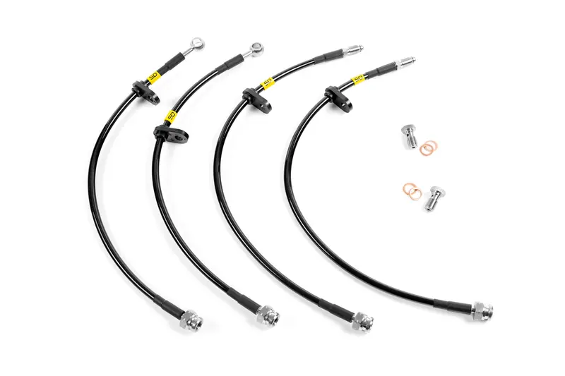 Mk7 Fiesta St Braided Brake Lines 1