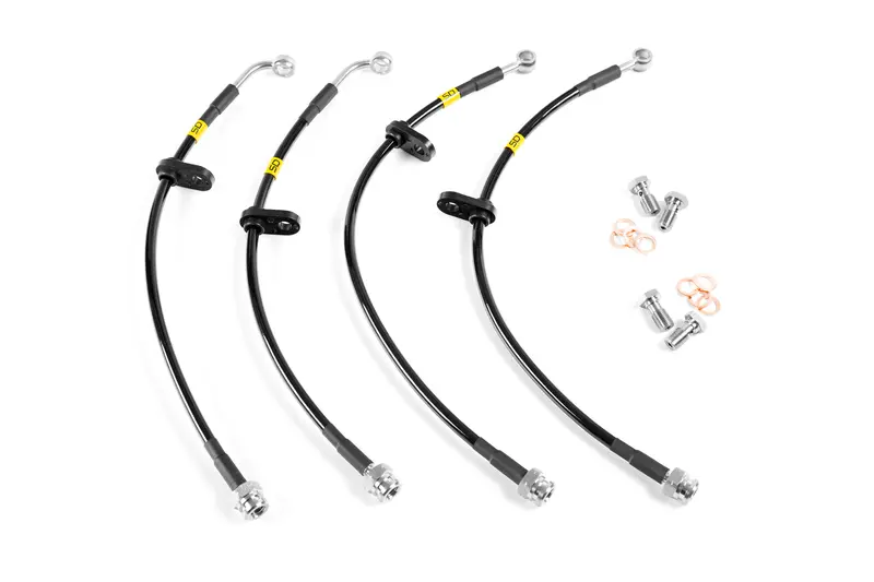 Mk8 Fiesta St Braided Brake Lines 1