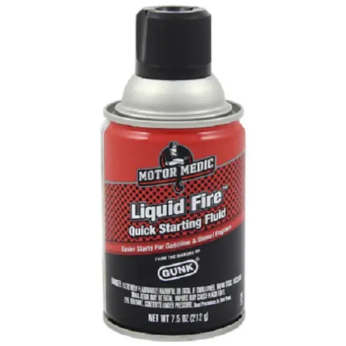 Motor Medic M3911 7.5 Oz Liquid Fire Starting Fluid - Quantity Of 12 1