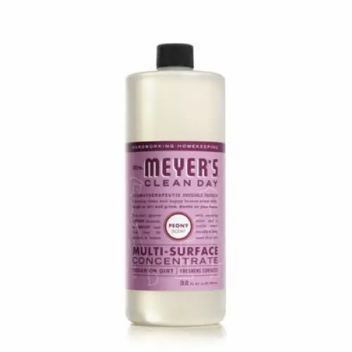 Mrs. Meyer's 11407 Clean Day 32 Oz Bottle Of Concentrated Peony Scent Multi-Surface Cleaner 1