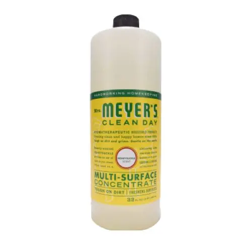 Mrs. Meyer's 17540 Clean Day 32 Oz Bottle Of Concentrated Honeysuckle Scent Multi-Surface Cleaner 1