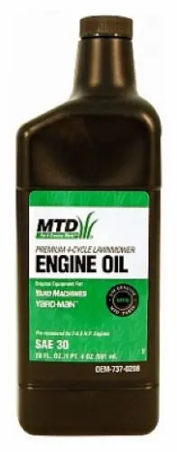 Mtd Oem-737-0208 20 Oz Bottle Of 4-Cycle Sae 30 Lawn Mower Oil - Quantity Of 12 1