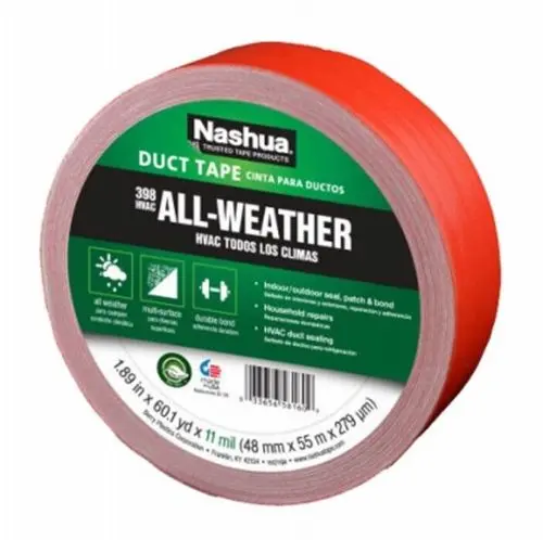 Nashua 1086189 1.89" X 60 Yard Roll Of Red Hvac Duct Tape 1