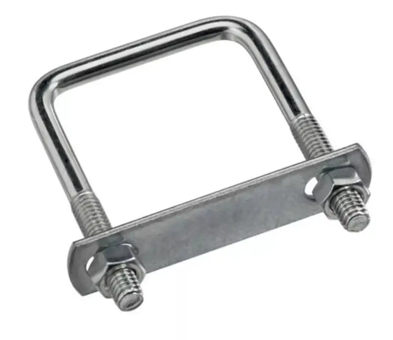 National Hardware N222-356 #533 U-Bolt With Plate & Hex Nuts Square 5/16" X 2" X 3" 1