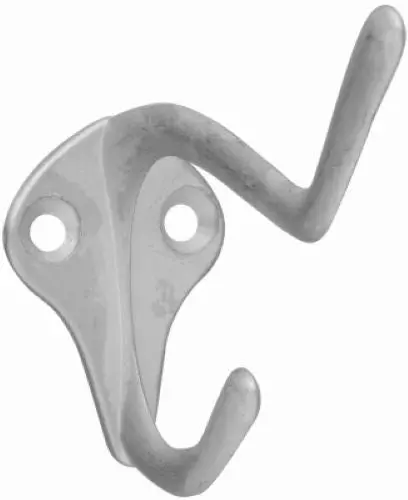 National Mfg N830-162 Satin Nickel Coat & Hat Hook - Quantity Of 80 1