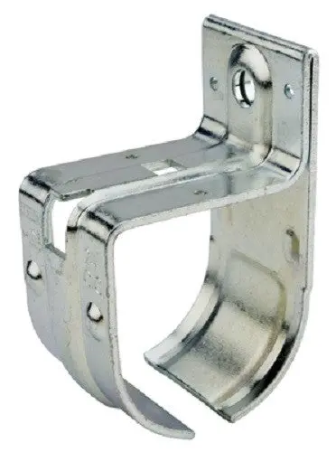 National N100-006 Dp5420bc Single Round Barn Door Rail Support Brackets - Quantity Of 2 1