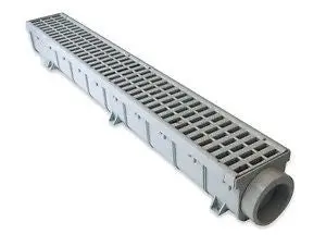 Nds Pro-Series 864G  39.75" X 5" Light Traffic Channel Grate & Drain Kit - Quantity Of (1) 1