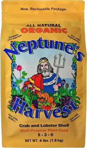 Neptune's Harvest Cs604 4 Lb Bag Of 2-3-0 Organic Crab Shell Fertilizer 1