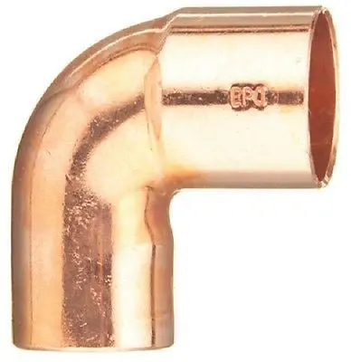 Nibco W01550t 1/2" Wrot Copper 90 Degree Street Elbows / Plumbing Fittings - Quantity Of 25 1