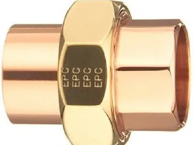Nibco W02070d 1" Copper Union  Copper X Copper Union Plumbing Fittings - Quantity Of 25 1