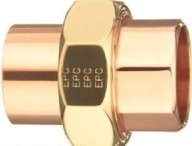 Nibco W02070d 1" Copper Union  Copper X Copper Union Plumbing Fittings - Quantity Of 5 1