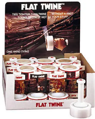 Nifty Fst2 2" X 650' Flat Twine 120 Gauge Clear Stretch / Shrink Wrap - Quantity Of 24 Rolls 1