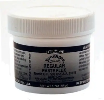 Nokorode 14000 1.7 Oz Regular Soft Soldering Lead Free Paste Flux - Quantity Of 12 1