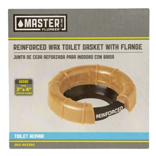 Oatey 004310 Mater Plumber No. 3 No Seep Wax Toilet Gasket 1