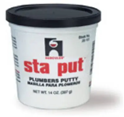 Oatey 25101 Hercules 14 Oz Sta Put Plumber's Putty - Quantity Of 12 1