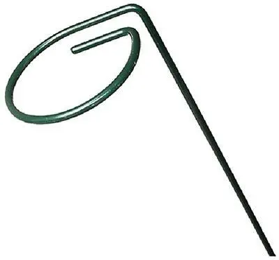 Orbit Smg12101w 3" X 44" Green Single Loop Metal Plant Prop Supports - Quantity Of 48 1