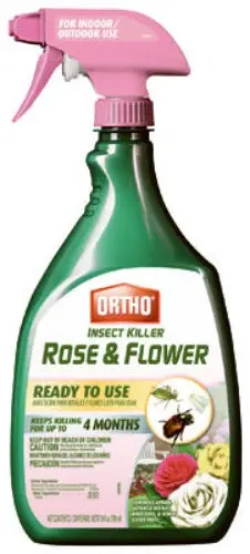 Ortho 0345610 24 Oz Spray Bottle Of Ready To Use Rose & Flower Insect Killer 1