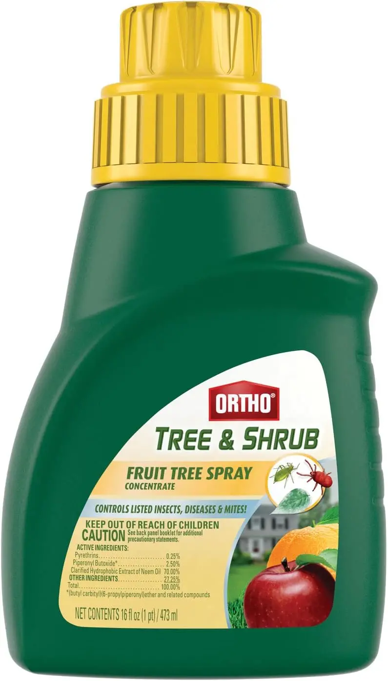 Ortho 0424315 16 Oz Bottle Of Fruit Tree Insect & Disease And Mite Control Spray 1