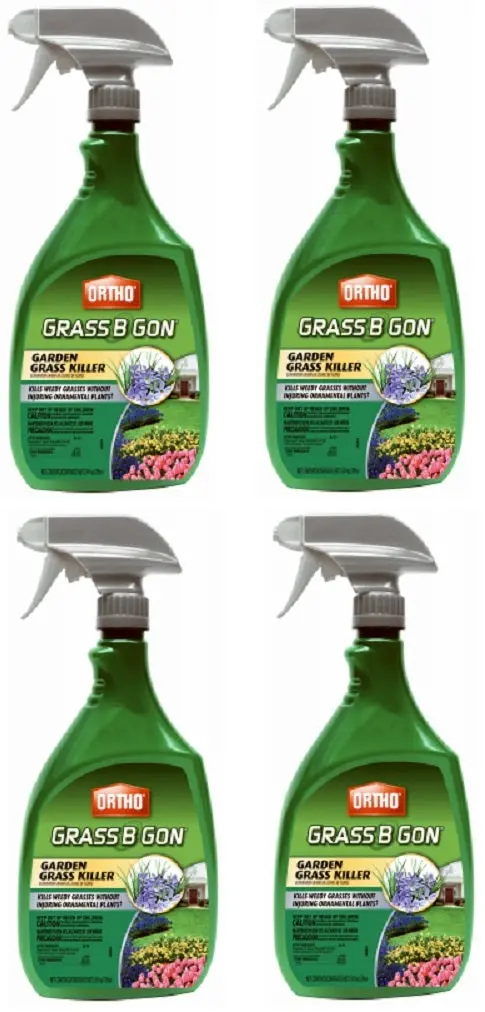 Ortho 0438580 24 Oz Ready To Use Grass B Gon Garden Grass Killer Spray - Quantity Of 4 1