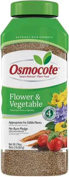 Osmocote 277260 2 Lb Container Of 14-14-14 Timed Release Flower & Vegetable Plant Food Fertilizer 1