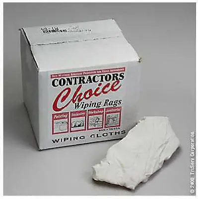 Painters Choice 6414-10-Ts 10Lb White Cotton Painter Wiping Rags Cloths - Quantity Of 1 1